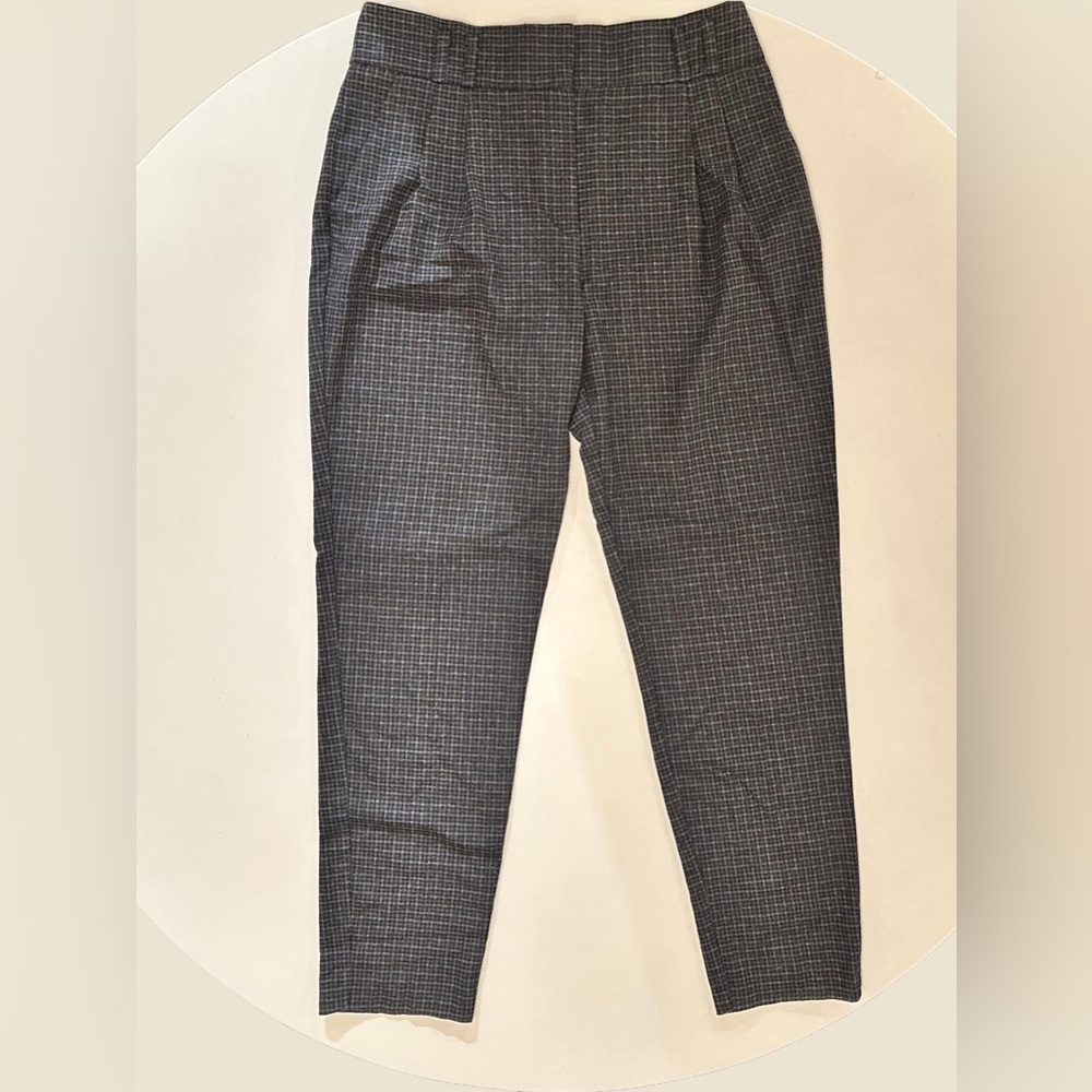 Mango Women's Black Checkered Pantsuit